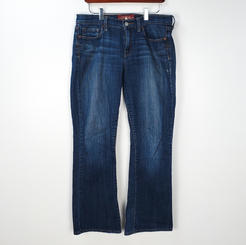 Lucky Brand Medium Wash Sofia Ankle Bootcut Jeans